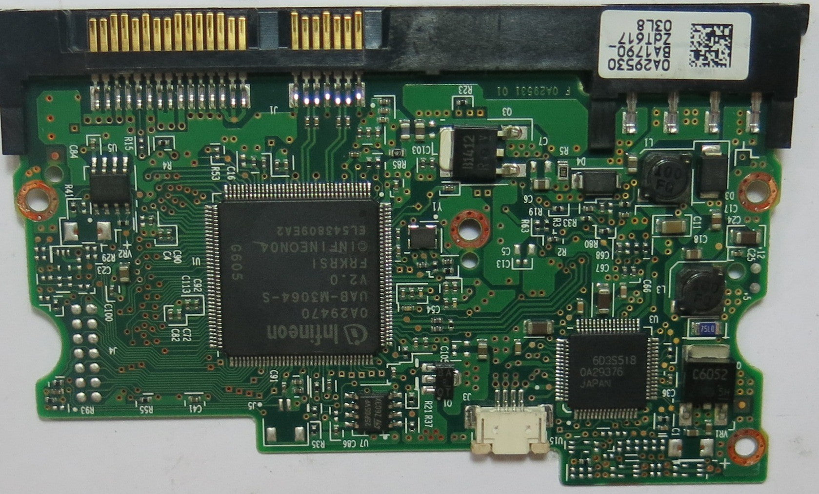 HITACHI HDS721616PLA380, PN 0A31886, MLC  F 0A29531 01,  PCB