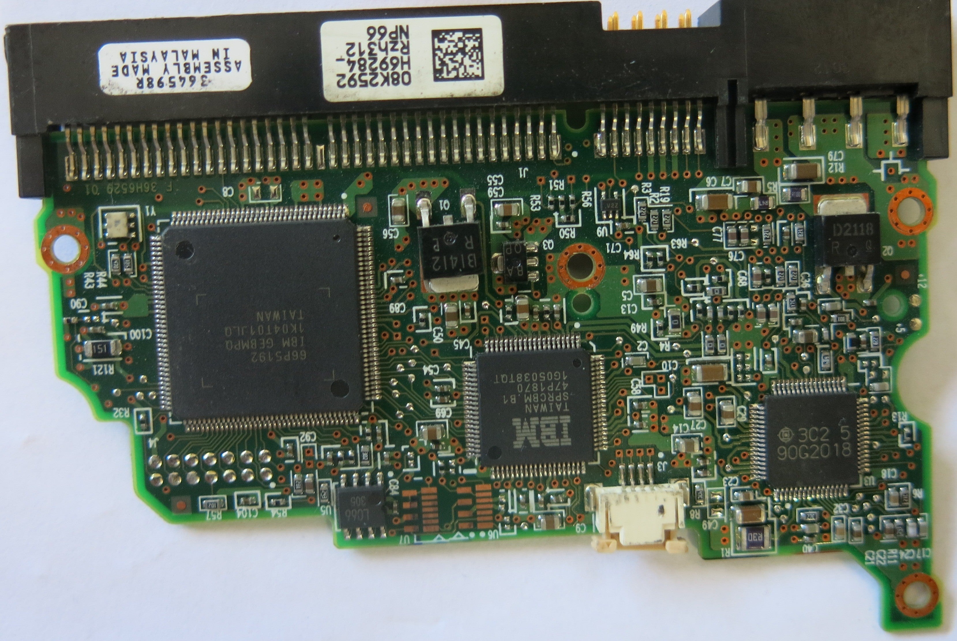 HITACHI IC35L060AVV207-0 P/N 13G0222 PCB F 36H6529 01