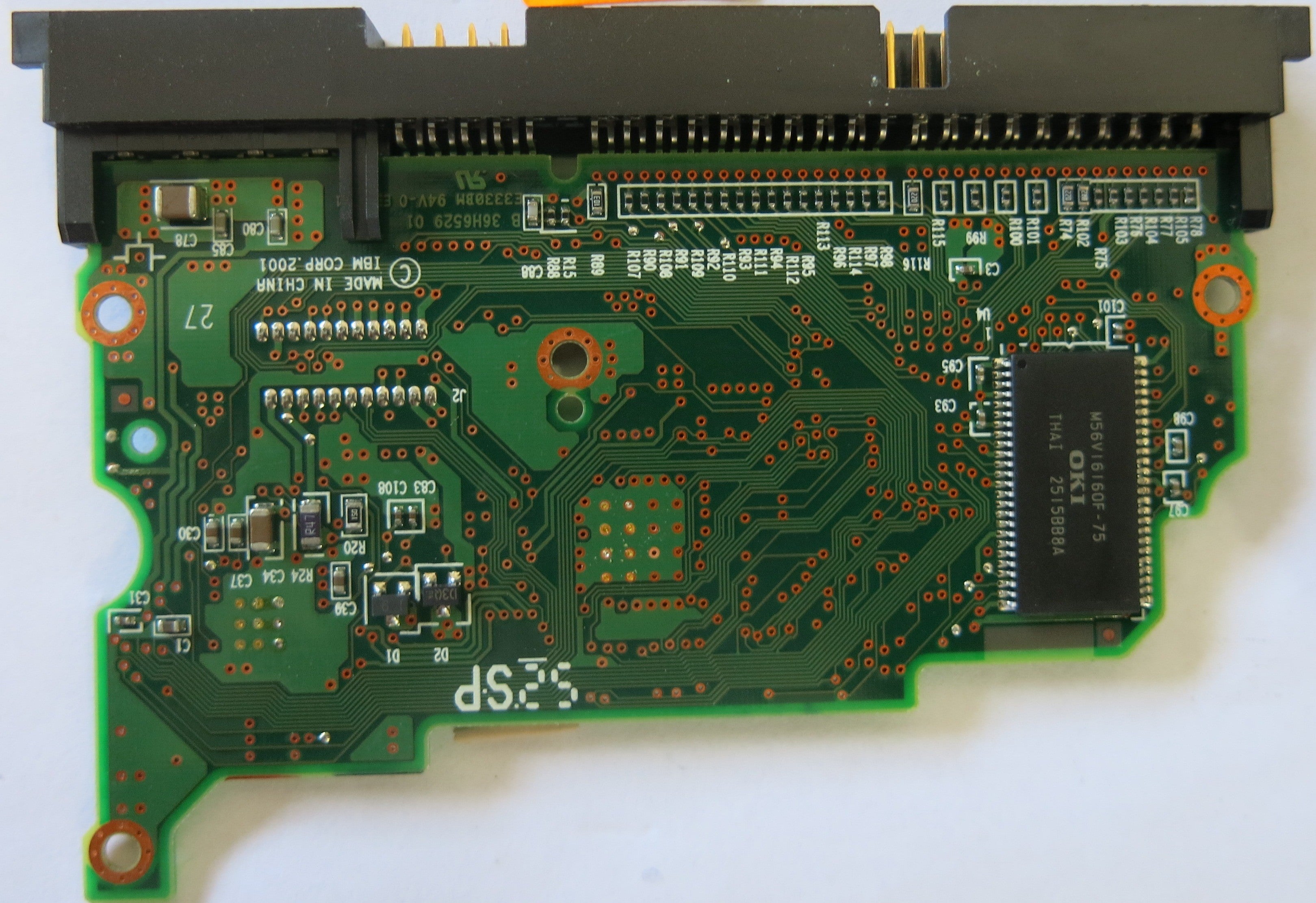 HITACHI IC35L060AVV207-0 P/N 13G0222 PCB F 36H6529 01