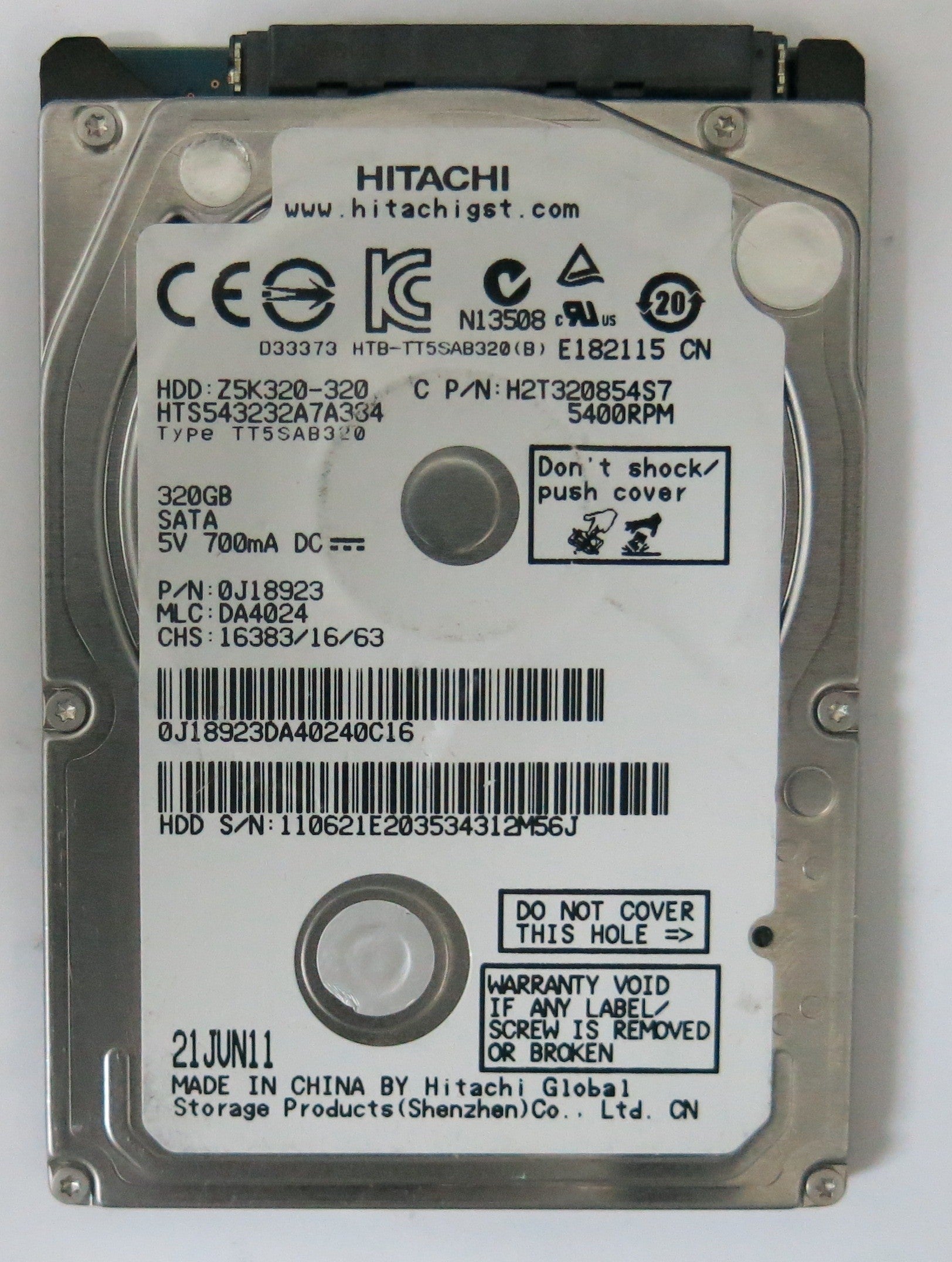 HTS543232A7A384 PCB 220 0A90269 01  320GB
