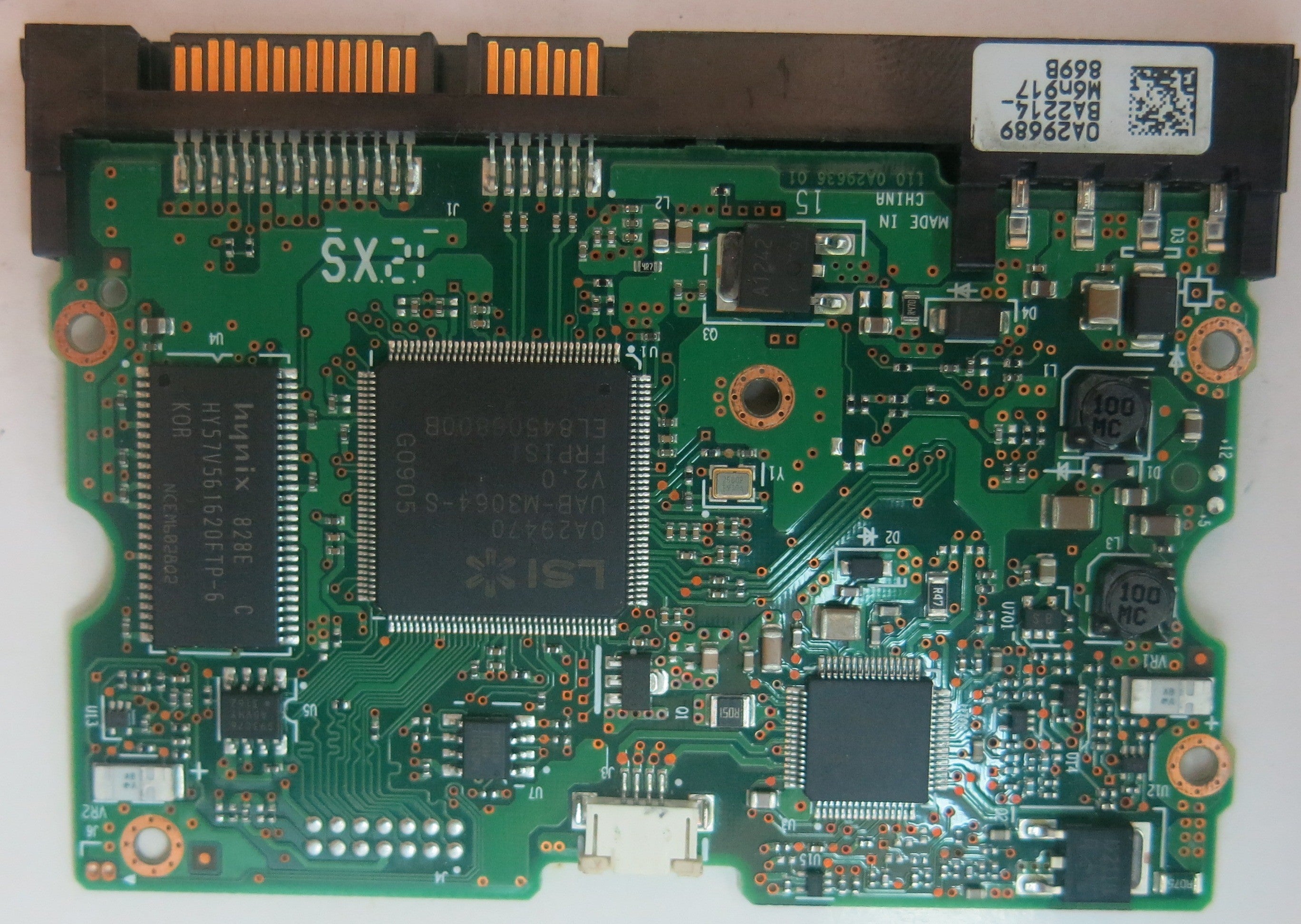 HUA721010KLA330 MLC BA3225 110 0A29636 01 PCB