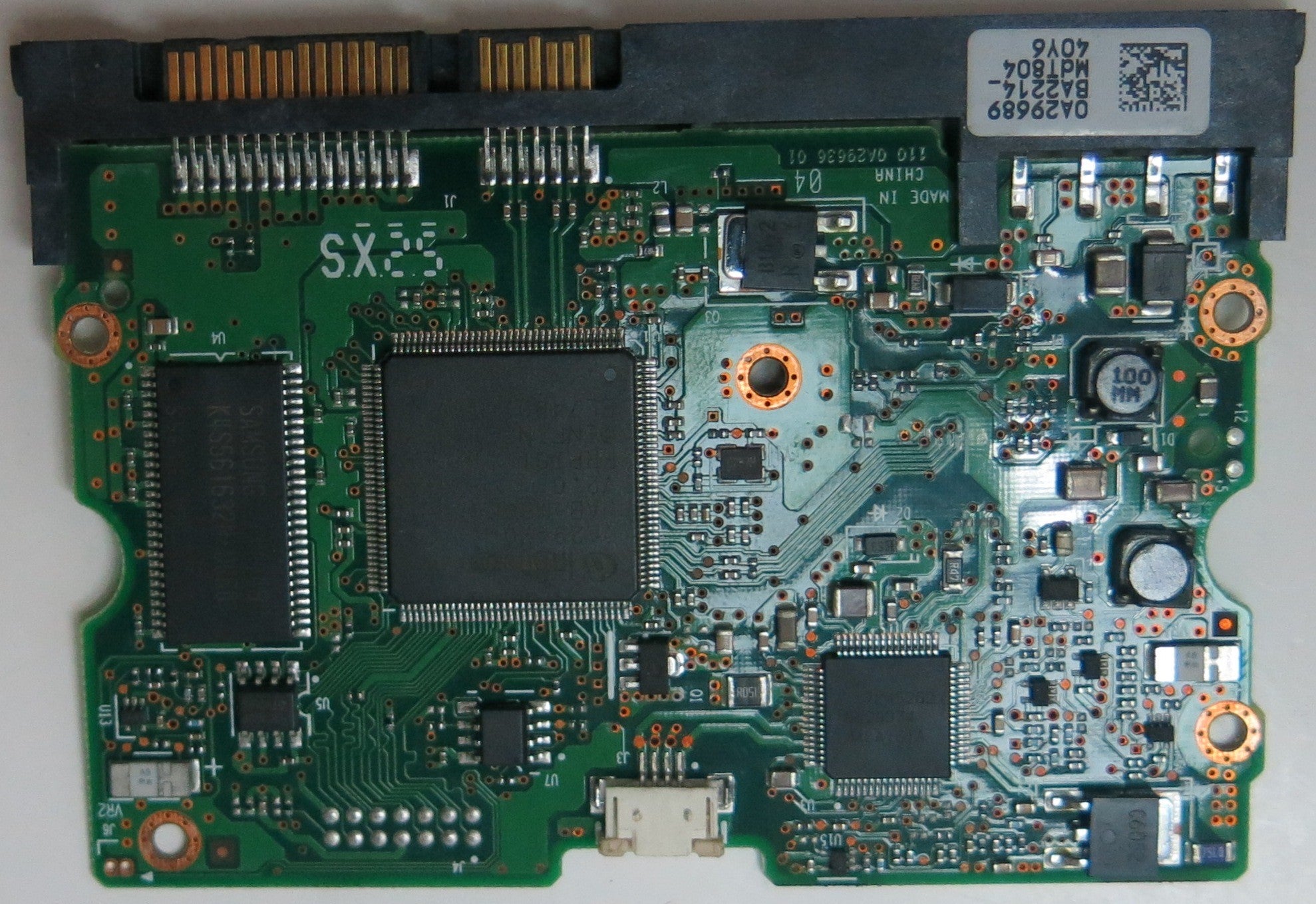 HUA721010KLA330, PN 0A35002, MLC  BA2588, 110 0A29636 01 PCB