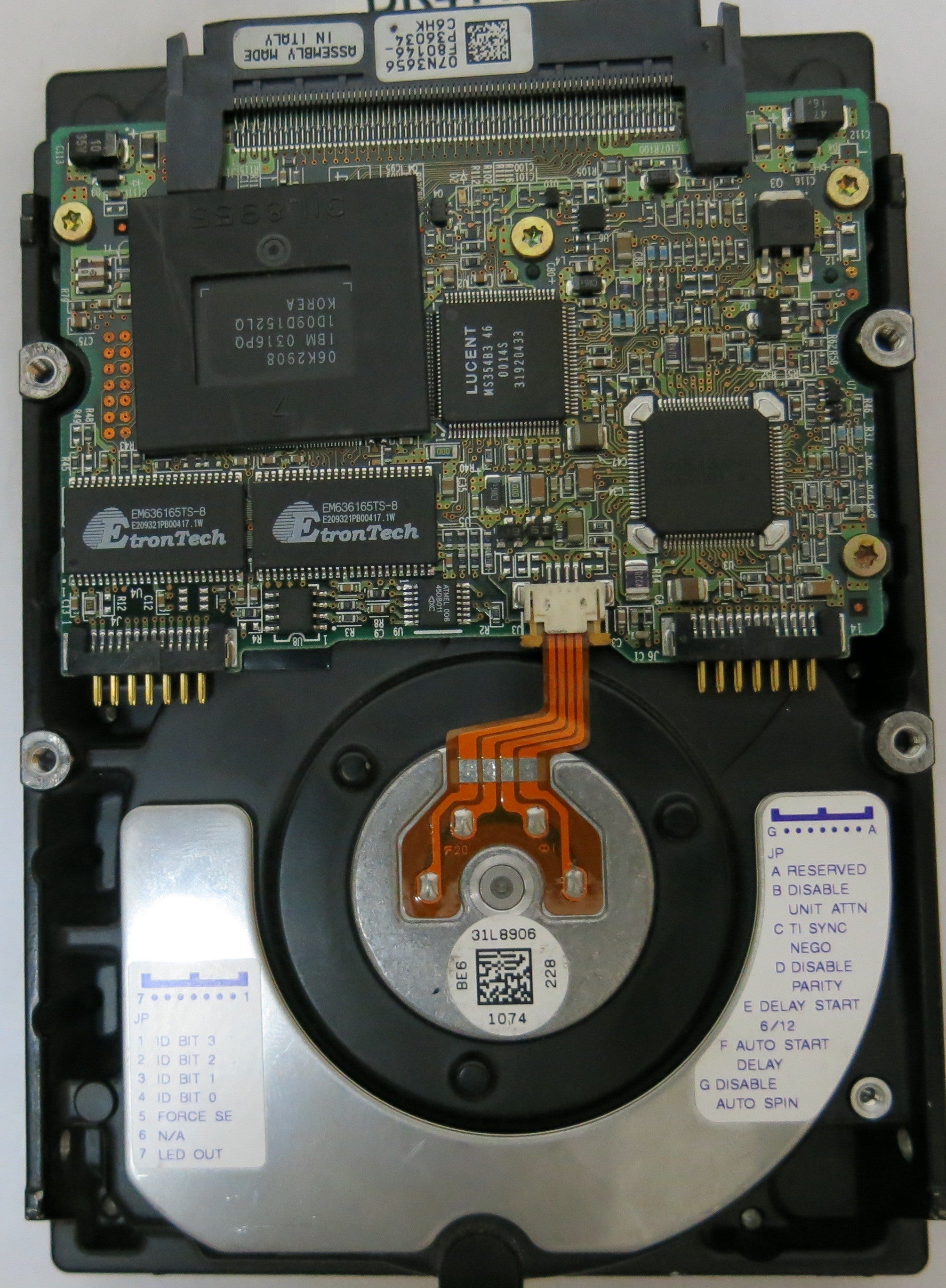 DDYS-T36950,Serial Number:5FFRW192,36.7GB 3.5