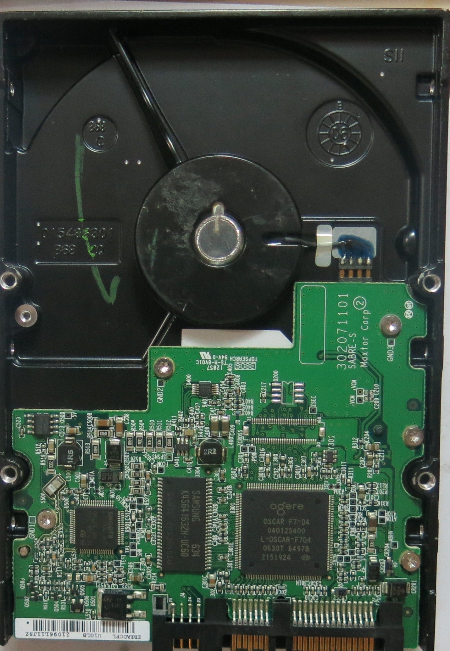 6L080M00 PCB: 203070101 SERIAL: L274EDAG CODE: BACE 1G20 K.G.B.A 80GB