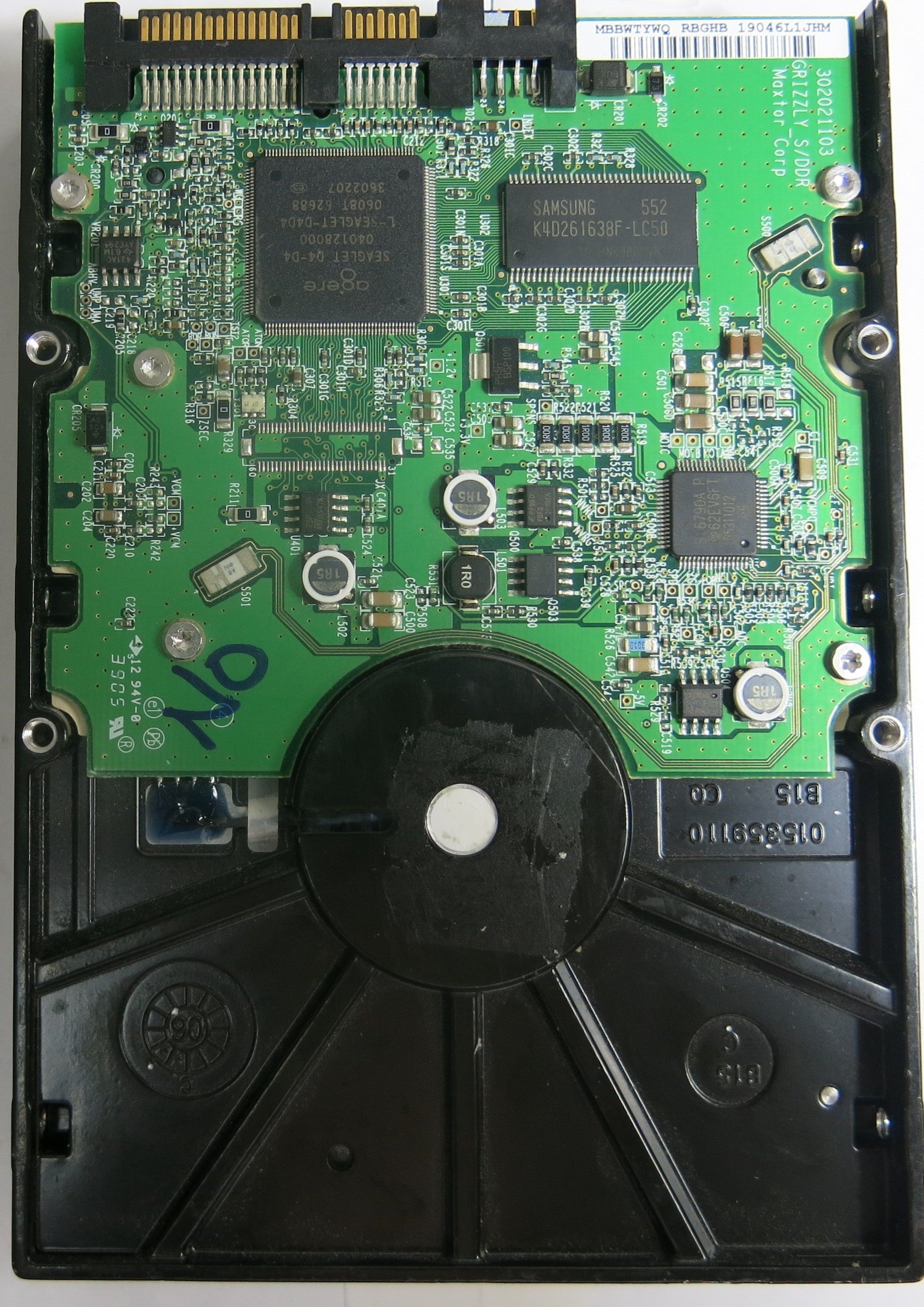 7H500F0 PCB:302021103 SN:H8152TPH 500GB