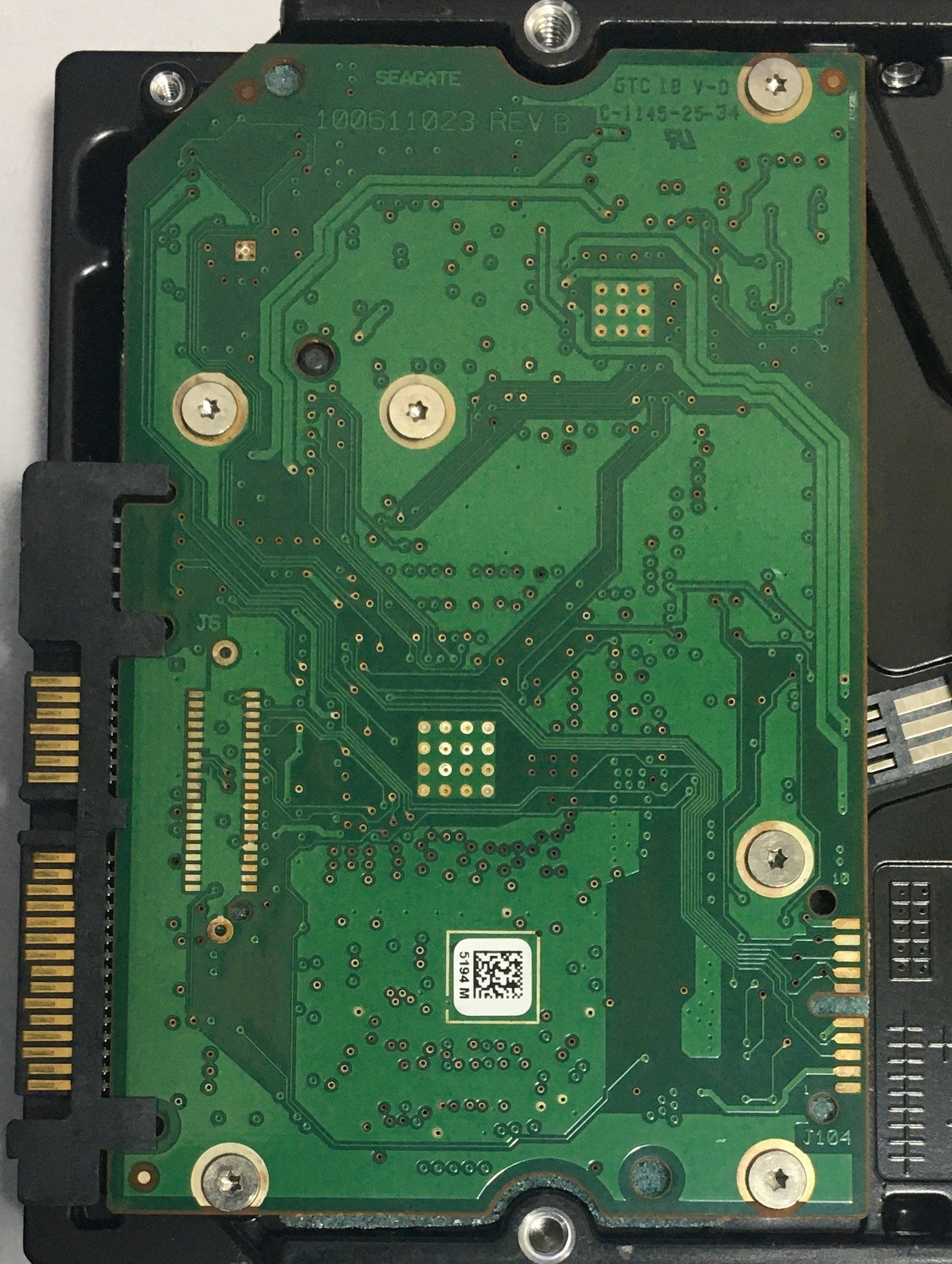 MB3000EBKAB,  Serial:Z292CDCG,  3000GB 3.5,  PCB :100611023- REV B