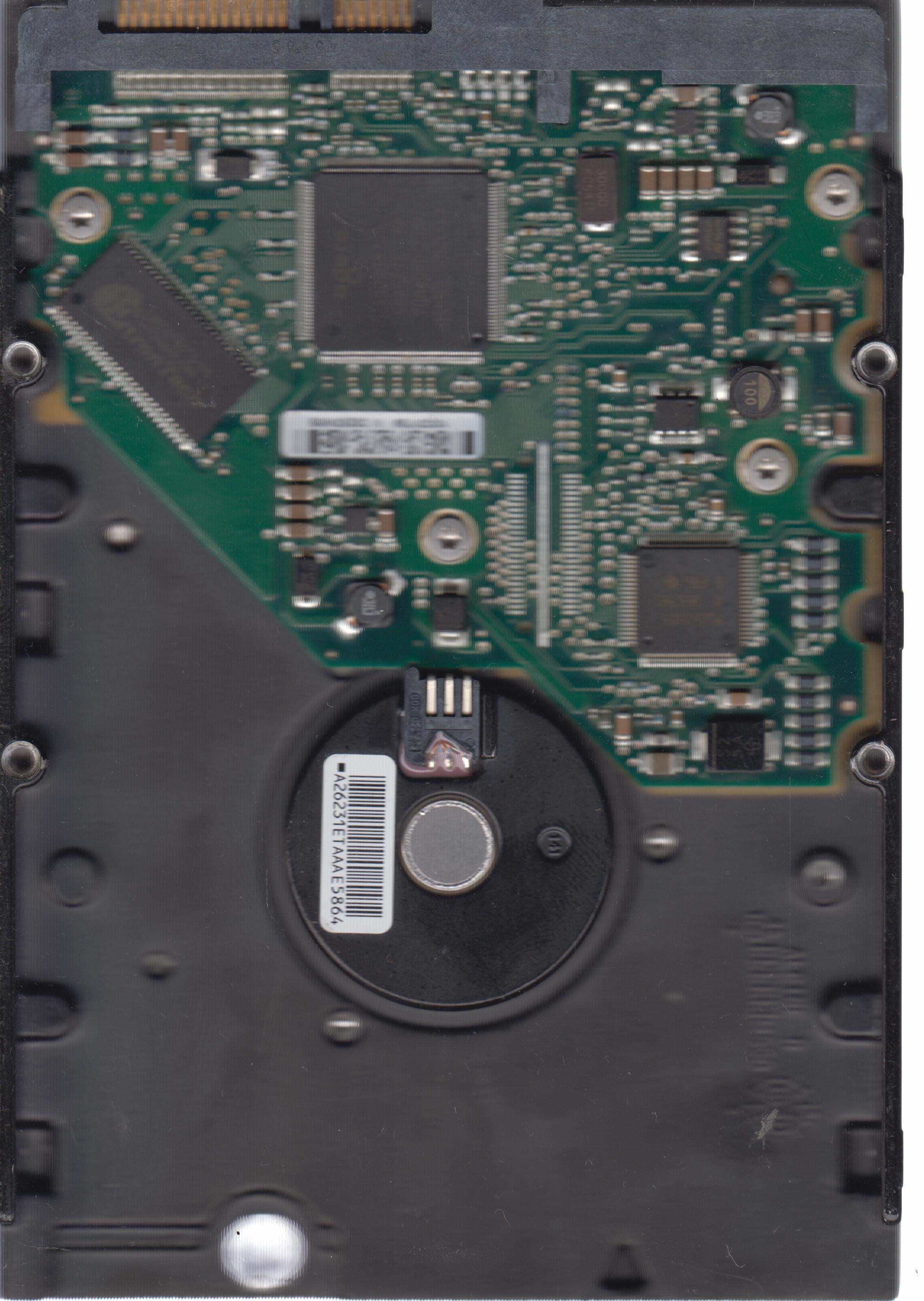 Model: ST3160023AS, PCB: 100336321 REV B, Serial Number: 4LJ3516G,160GB