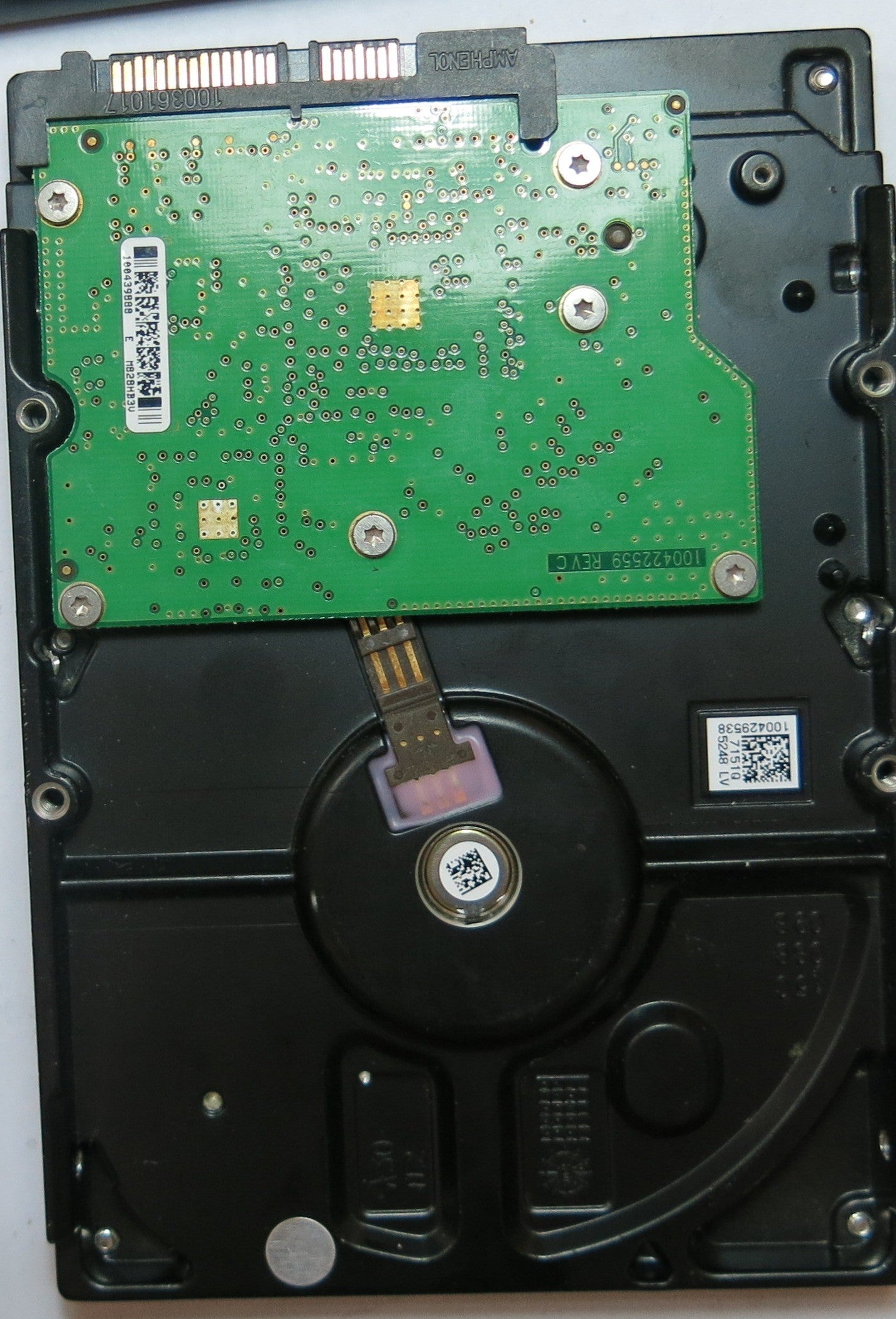 ST3160215SCE  PCB: 100422559 REV C SERIAL NUMBER: 5RX392EH PN 9CZ112'180 FW 3.ACB 160 GB