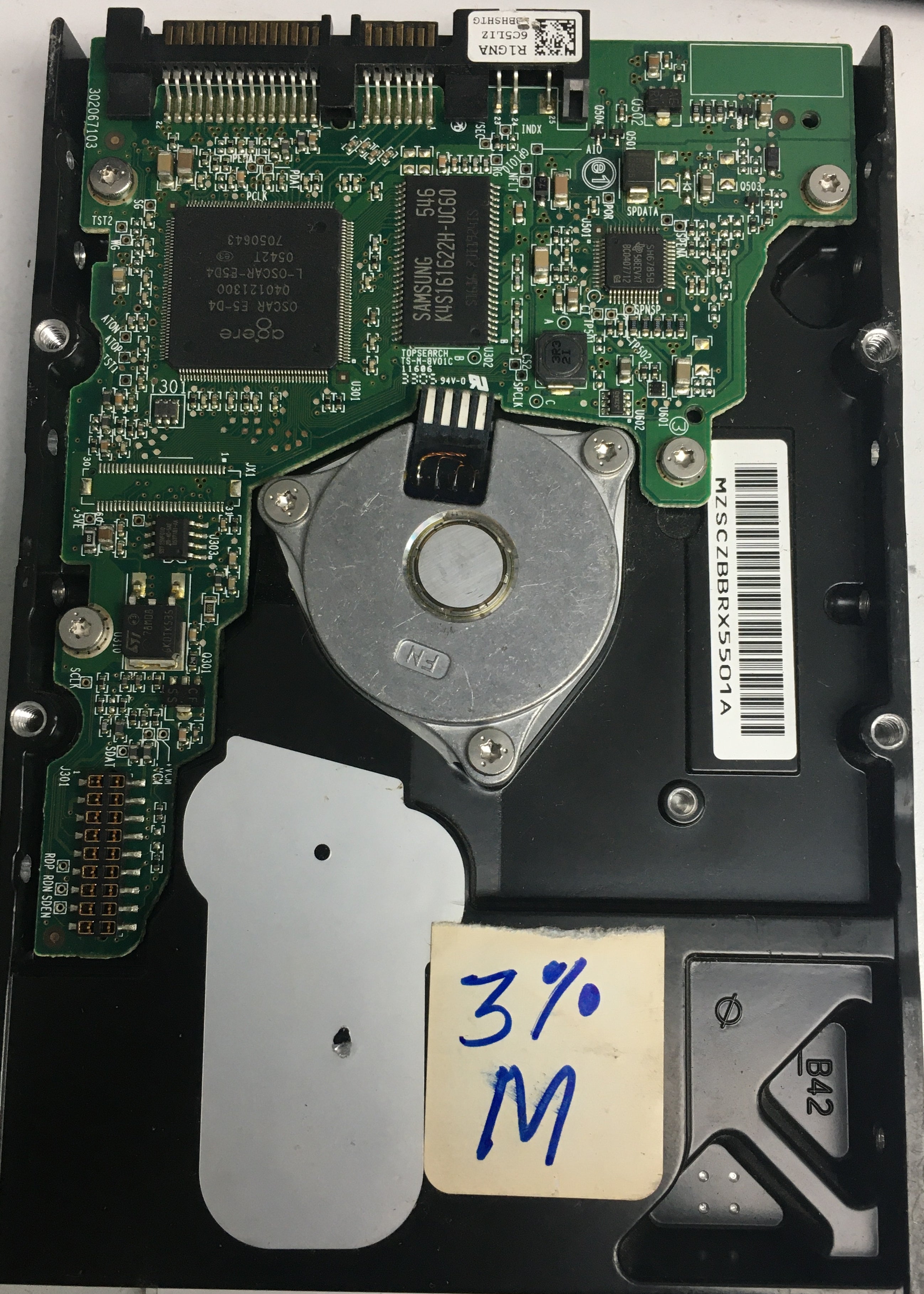 6N040T011513A,  Serial:N10HB5WG,  40GB 3.5,  PCB:302067103- REV A