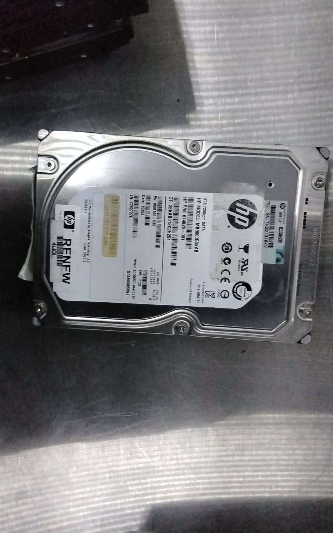 MB3000EBKAB, 3000GB 3.5, PCB:100611023- REV A