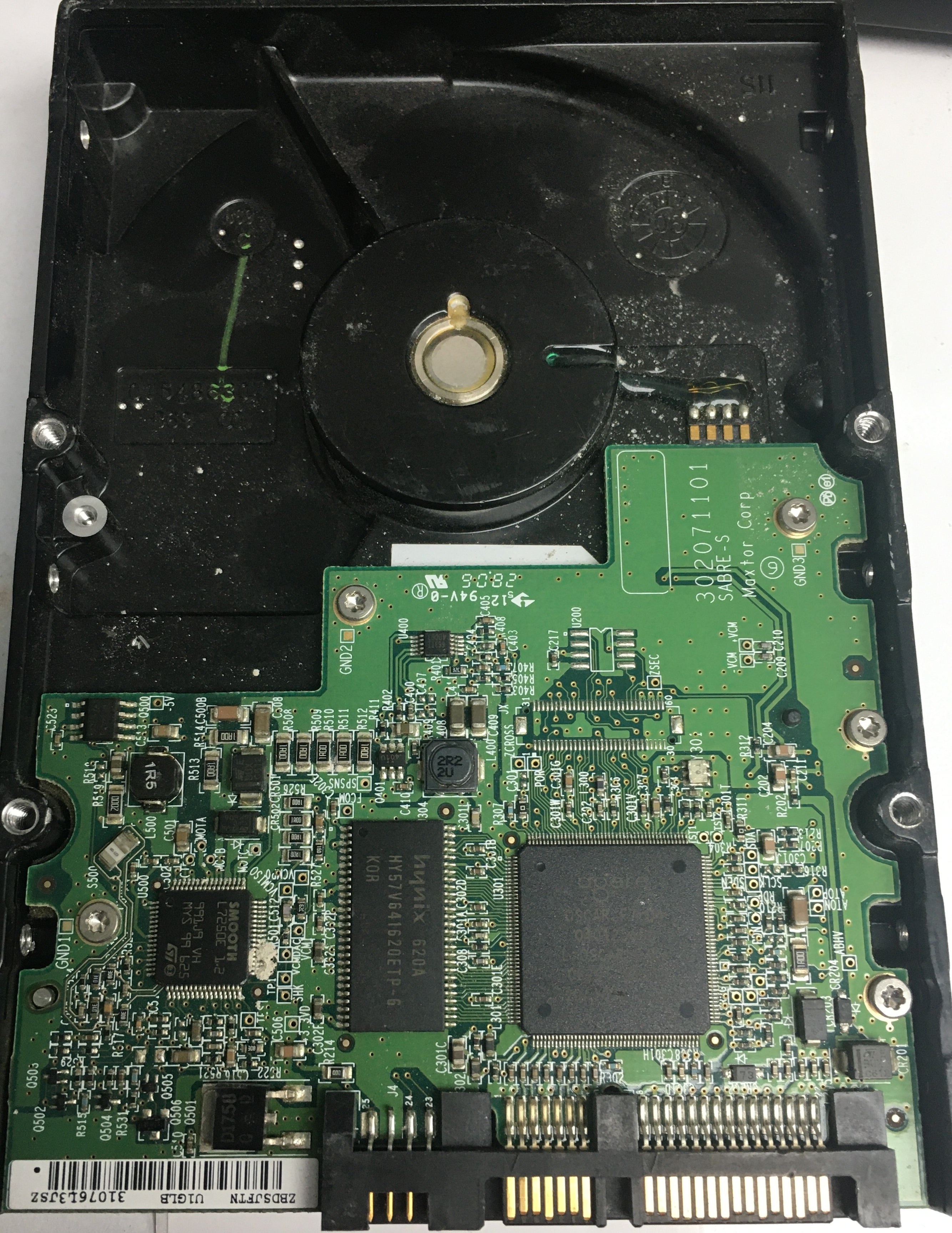 6L080M002ALPA,  Serial:L2752TGG,  80GB 3.5,  PCB:302071101- REV A
