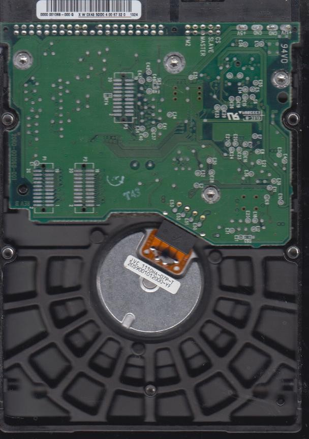 WD100EB-00BHF0 DCM DSBBED2B 10,0 GB 3,5