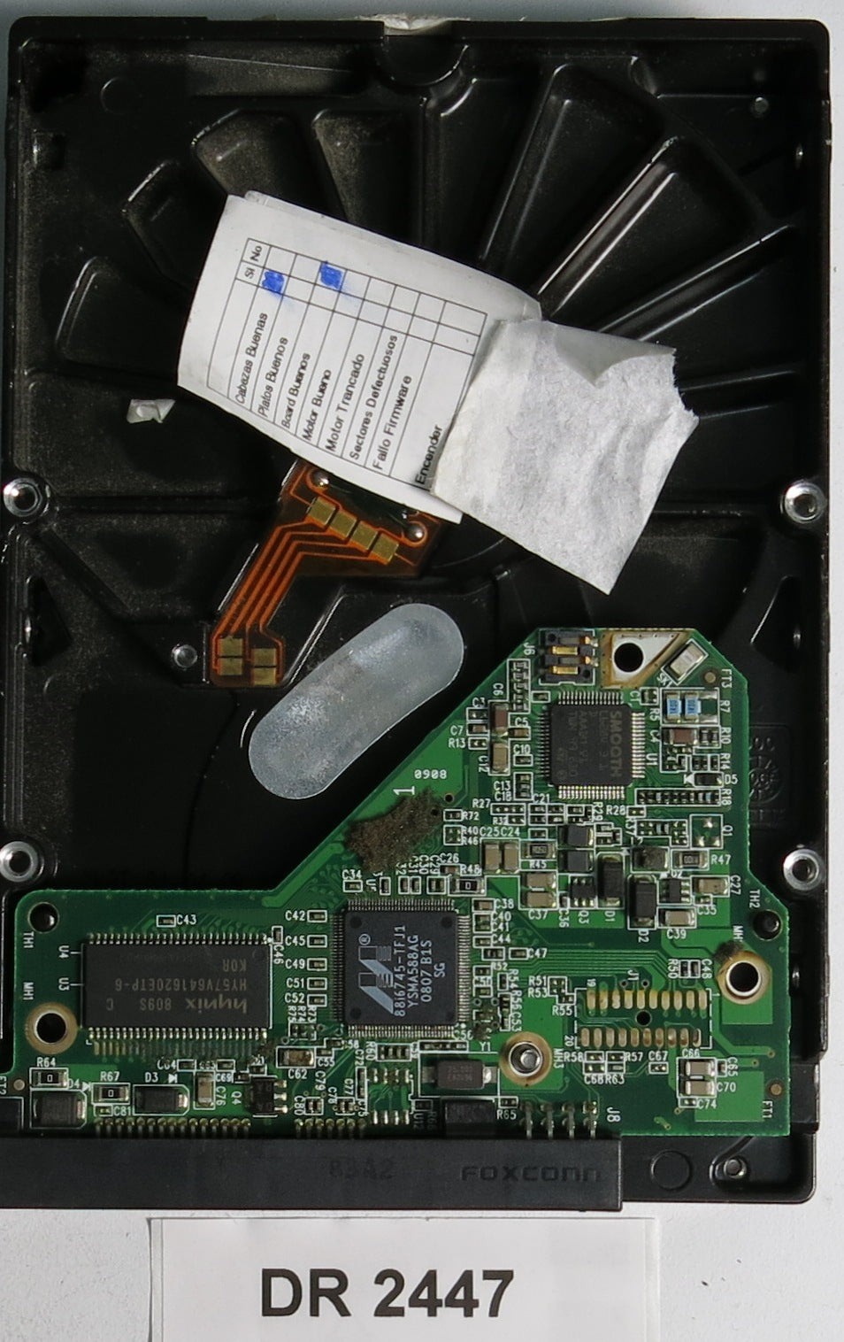 WD1600AABS-61PRA0, DCM EARNNT2AAN, 160GB 3.5, PCB 2060-701444-004 REV A