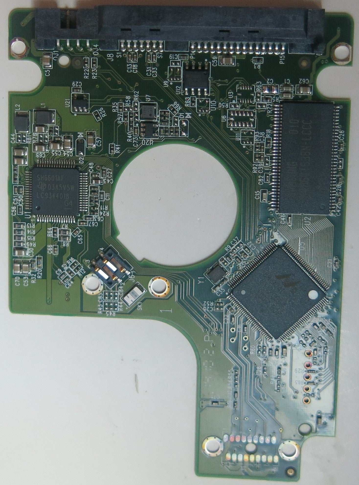 WD1600BEVT-75A23T0, DCM HHMTJHBB, 2060-771672-004 REV A PCB