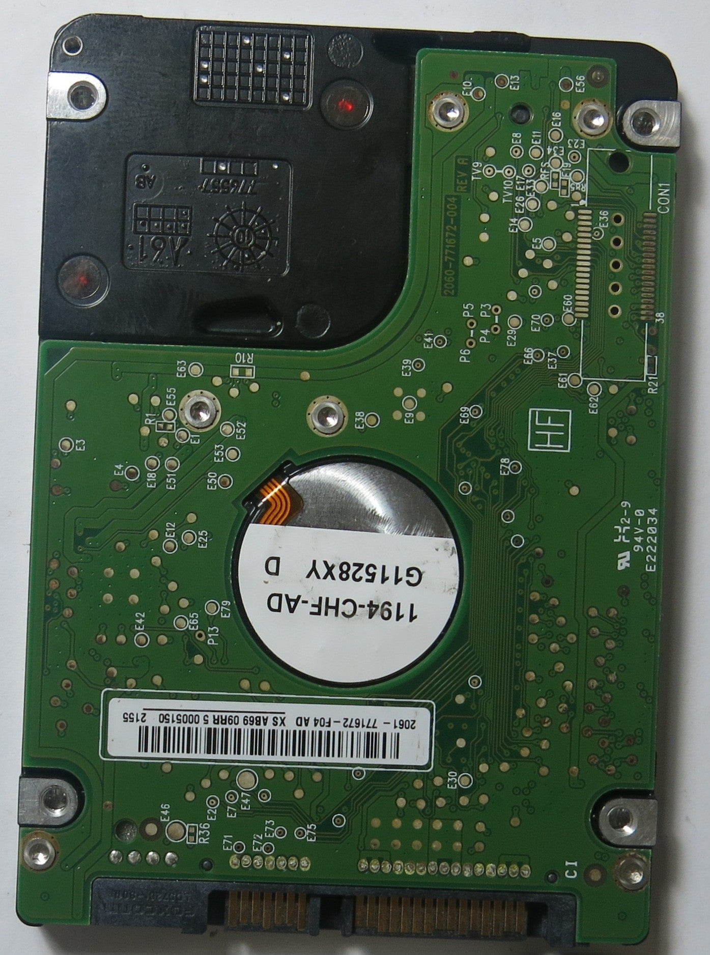 WD5000BEVT-22A0RT0 DCM DBOT2BN 500GB