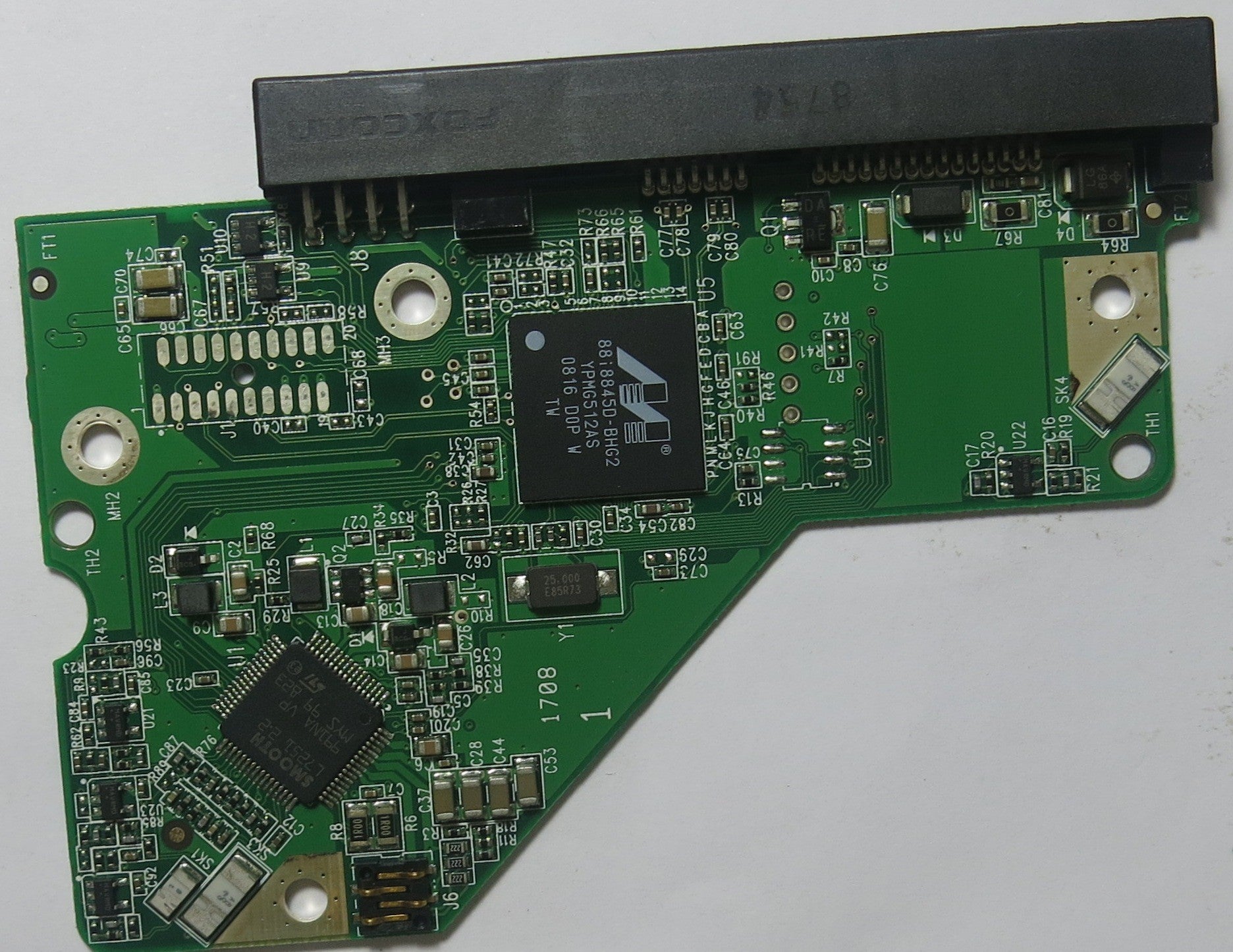 WD5002ABYS-01B1B0 DCM HBNNHT2CB 2060-701537-004 REV A PCB