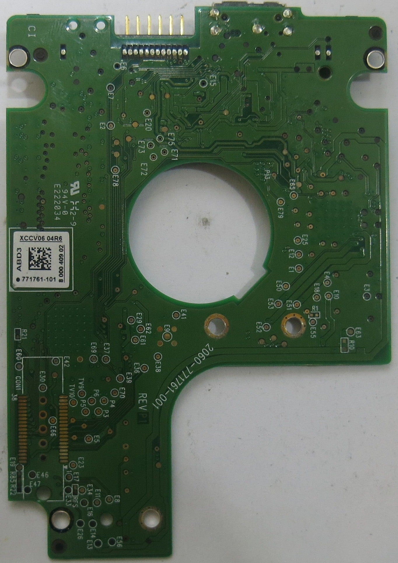 WESTERN DIGITAL WD10TMVW 2060-771761-001 REV P1PCB