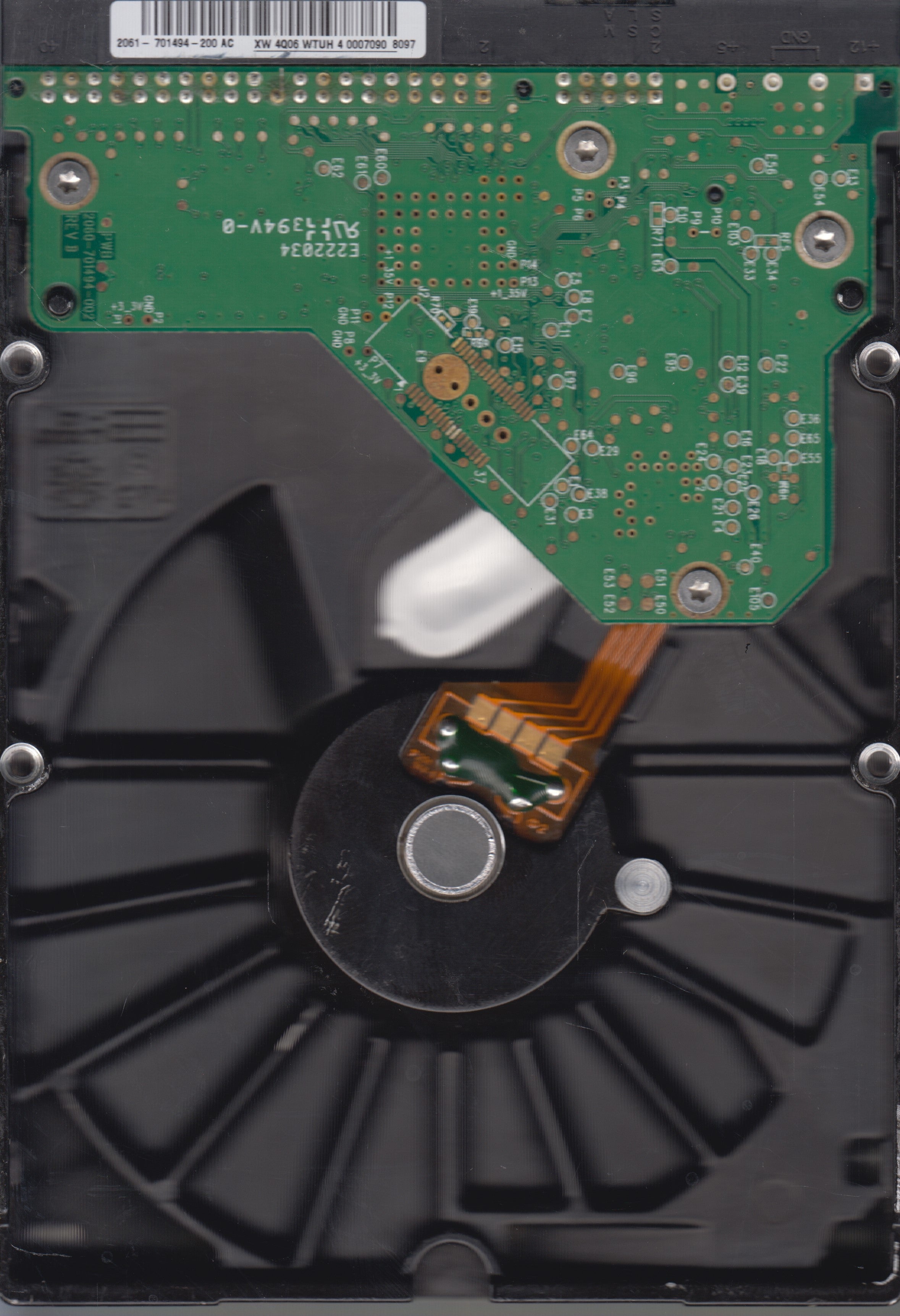 WD1600AABB-56PUA0,Serial:WMAP96600399,160GB 3.5