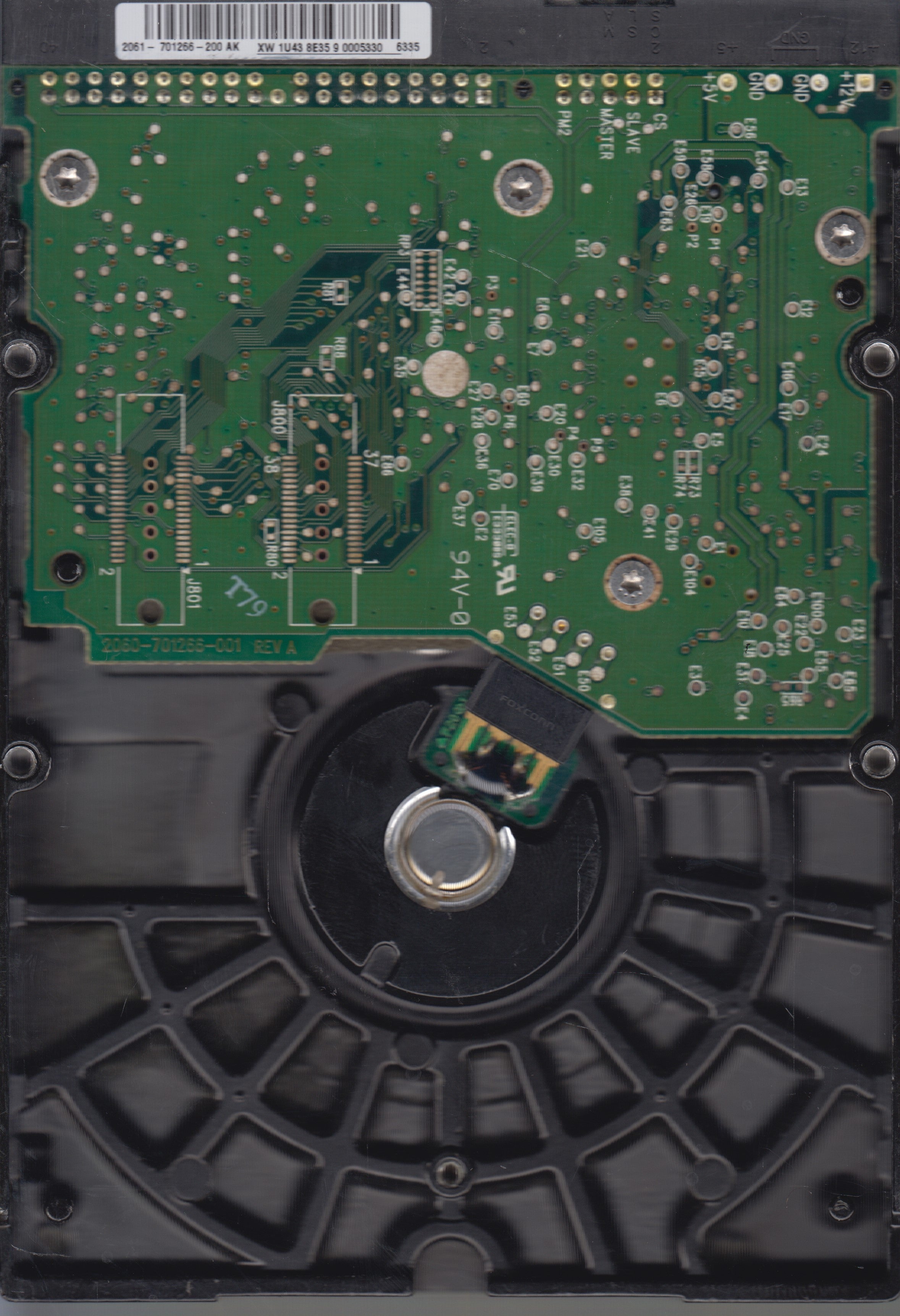 WD1600BB-56GUC0,Serial:WMAL95064837,160GB 3.5