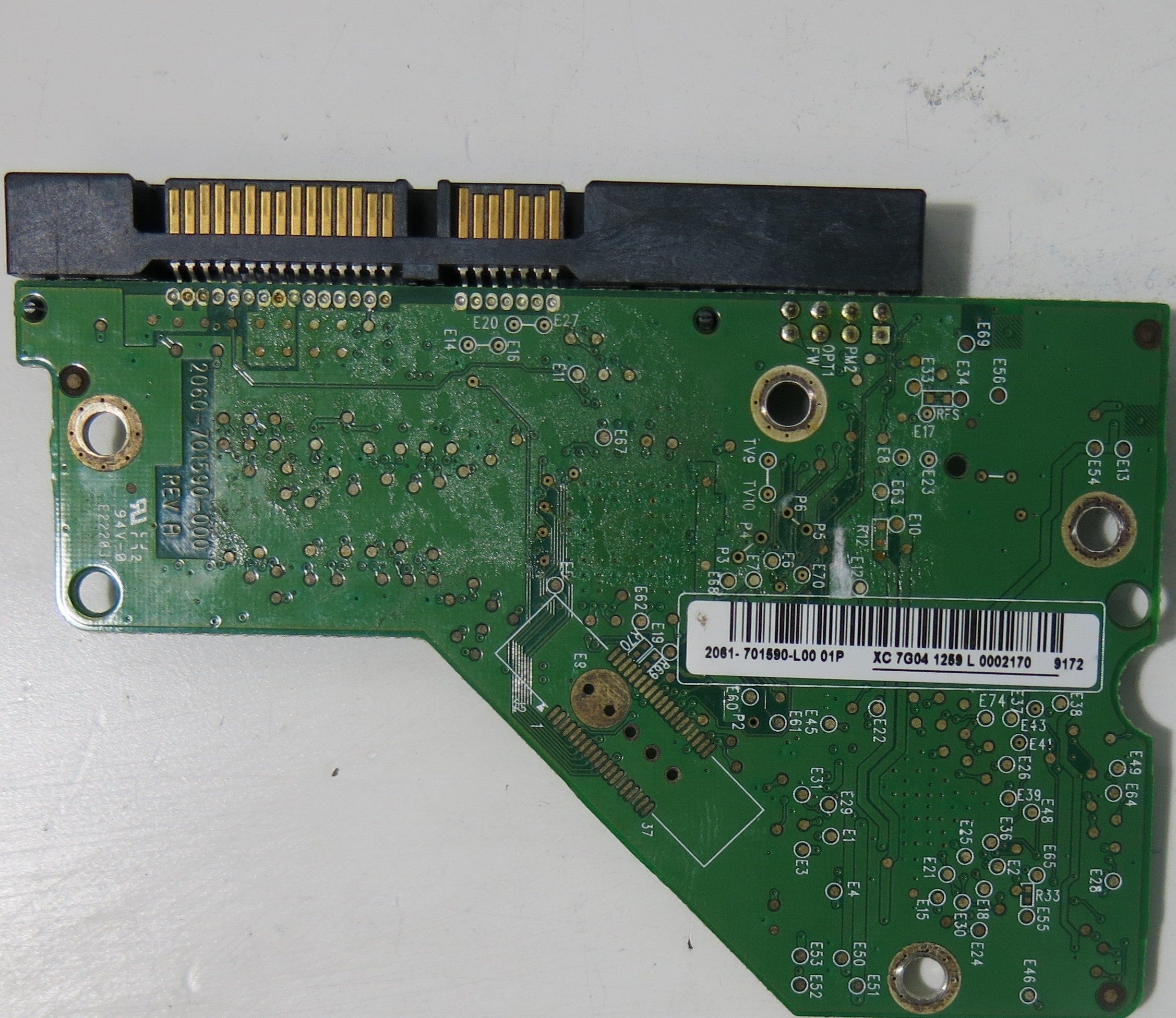WESTERN DIGITAL WD2500AAJS-75M0A0,  PCB