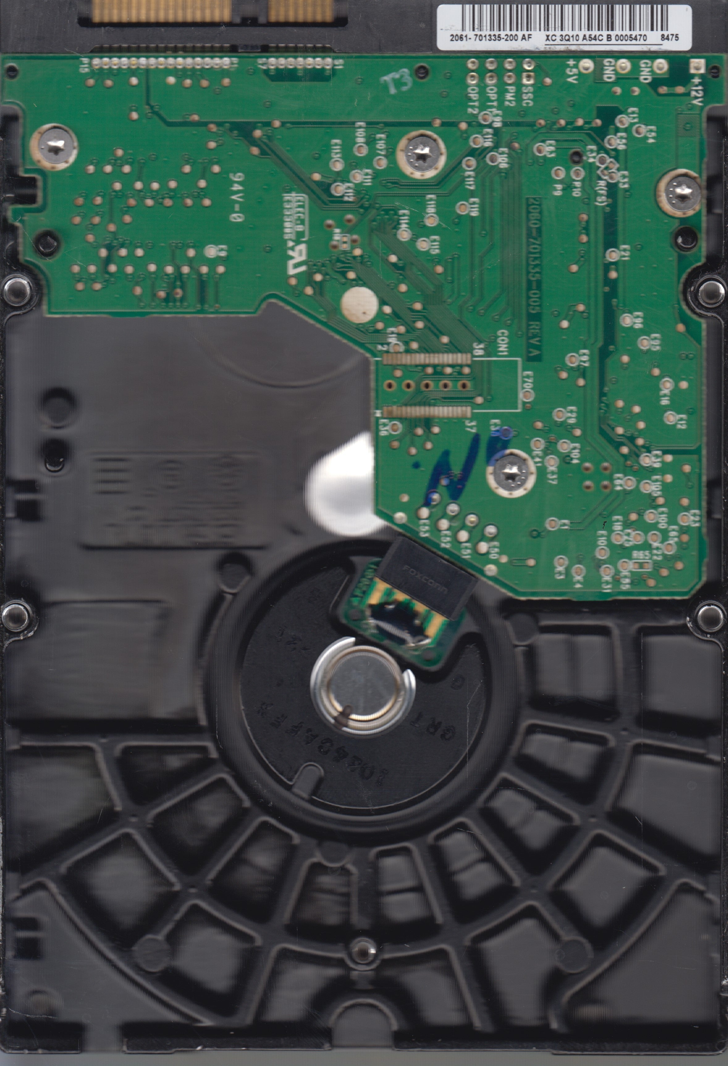 WESTERN DIGITAL WD2500YS-01SHB1 DCM DSBHNTJAHN