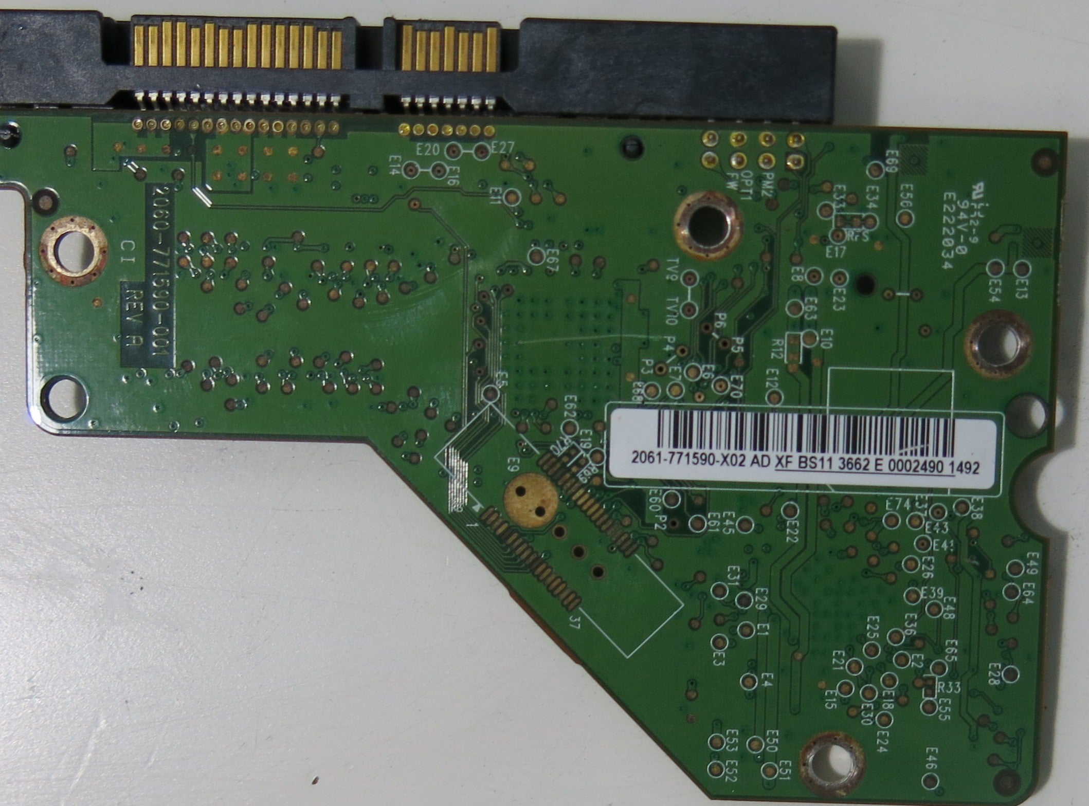WESTERN DIGITAL WD3200AAKX-753CA0,  PCB
