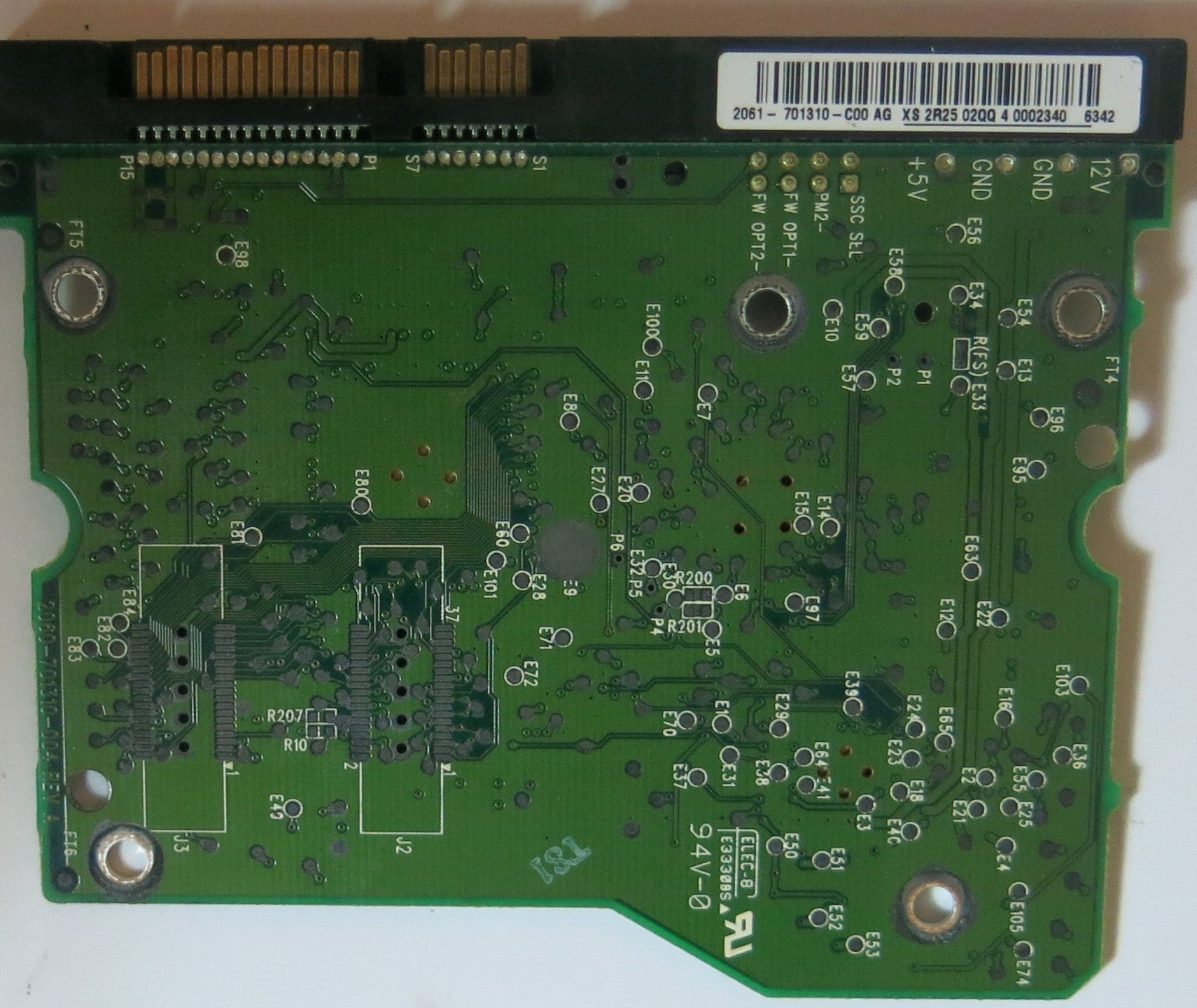 WESTERN DIGITAL WD4000YR'01PLB0,  PCB