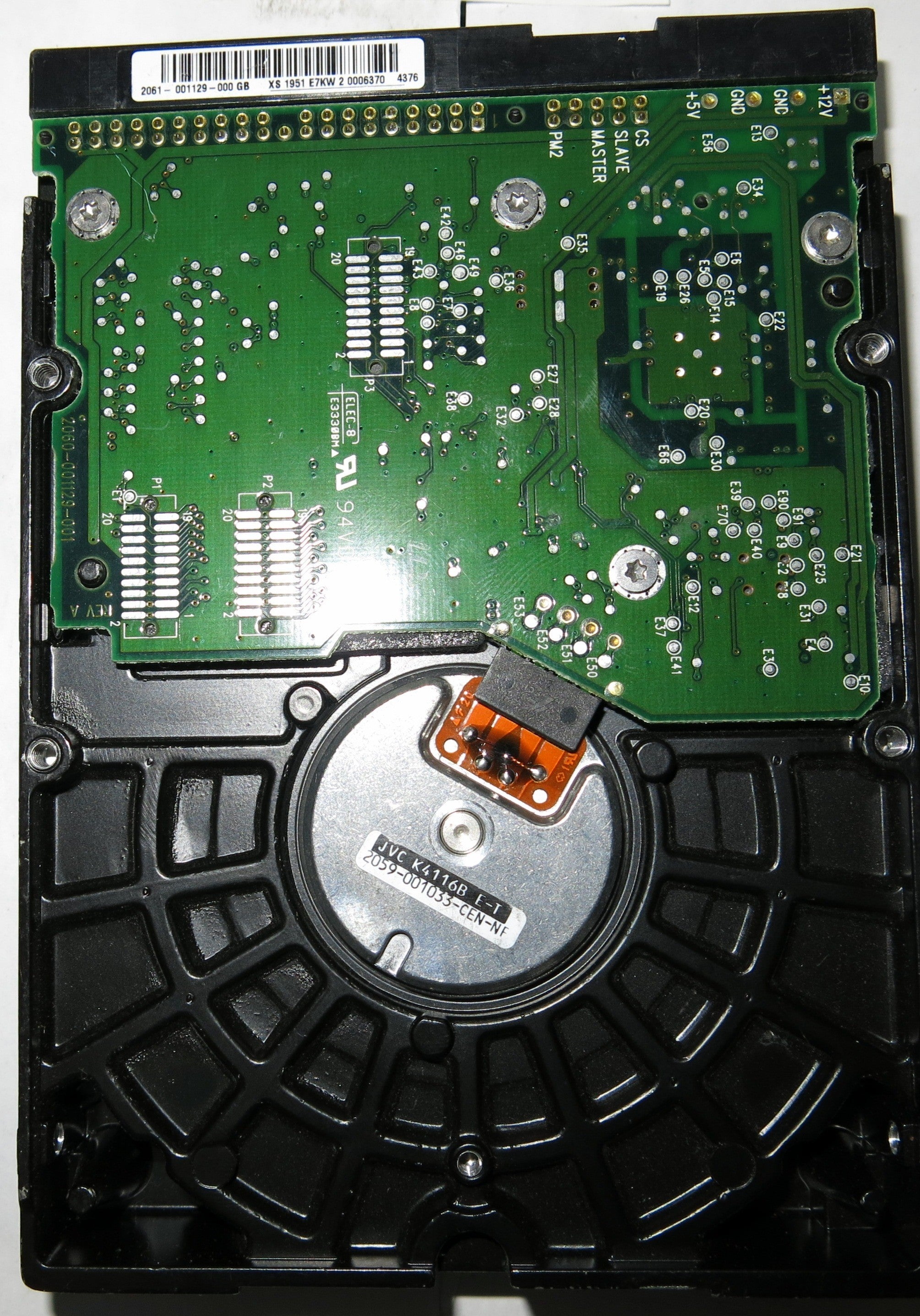 WD400BB-75DEA0,  Serial:WMAD1F633534,  40GB 3.5,  PCB:2060-001129-001- REV A,