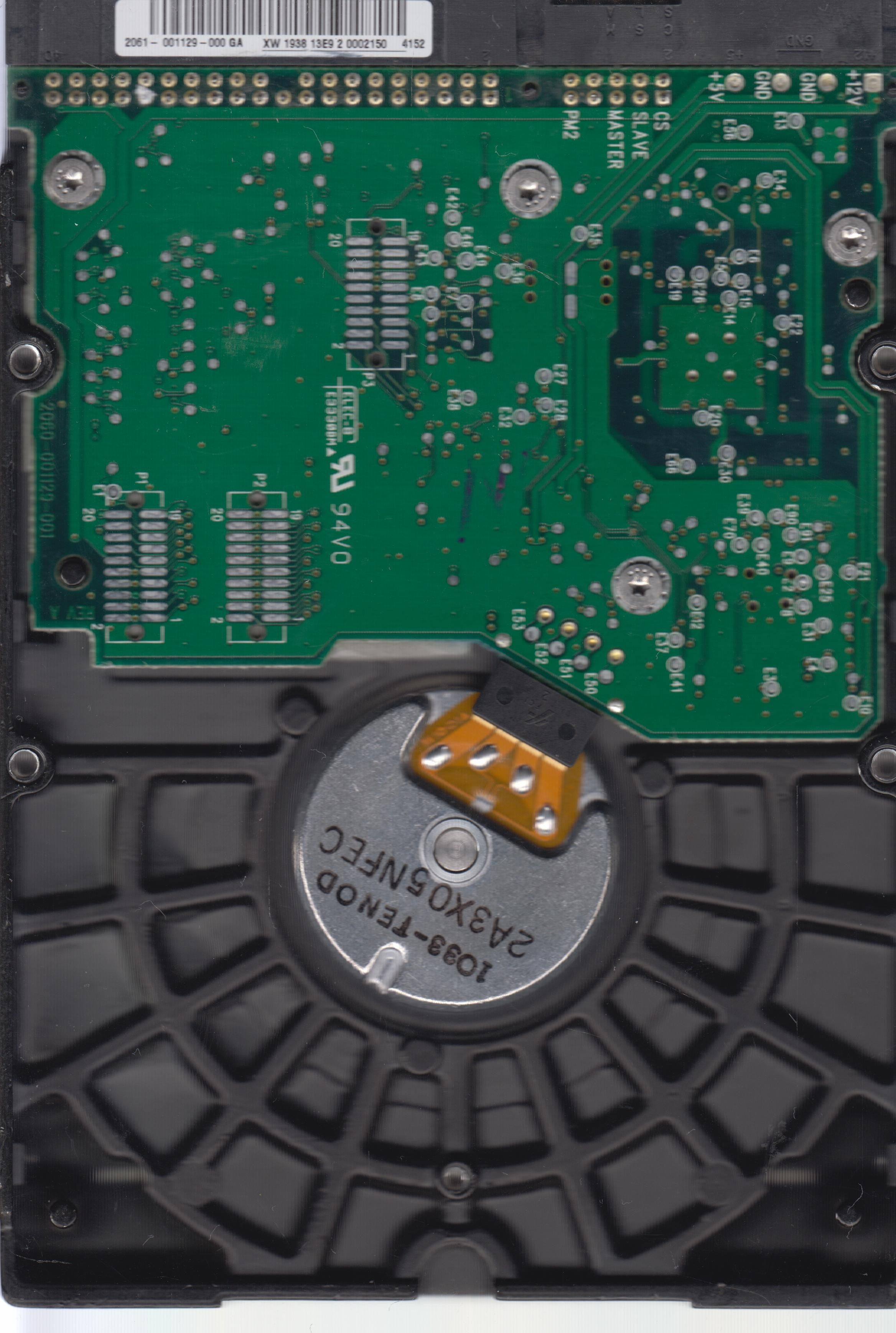 WESTERN DIGITAL WD400BB-75DEA0 DCM HSBHNV2CH 40GB 3.5
