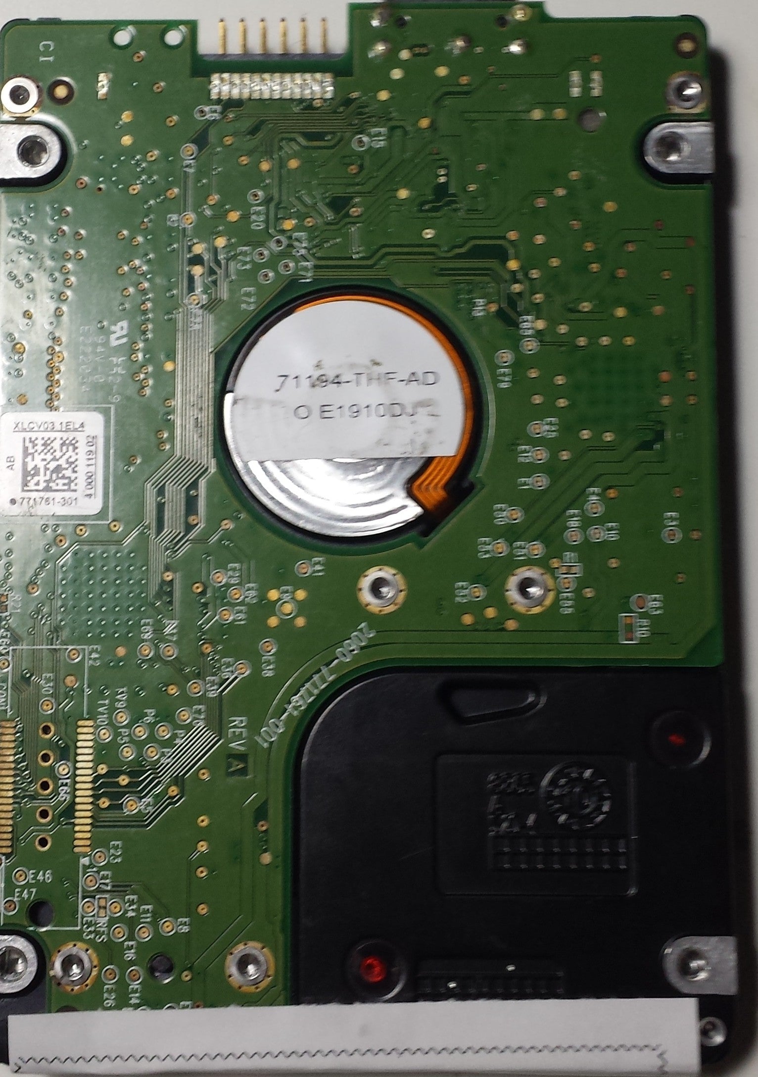 WESTERN DIGITAL WD5000BMVW-11AMCS2 PN FW HH0T2HB 500.GB