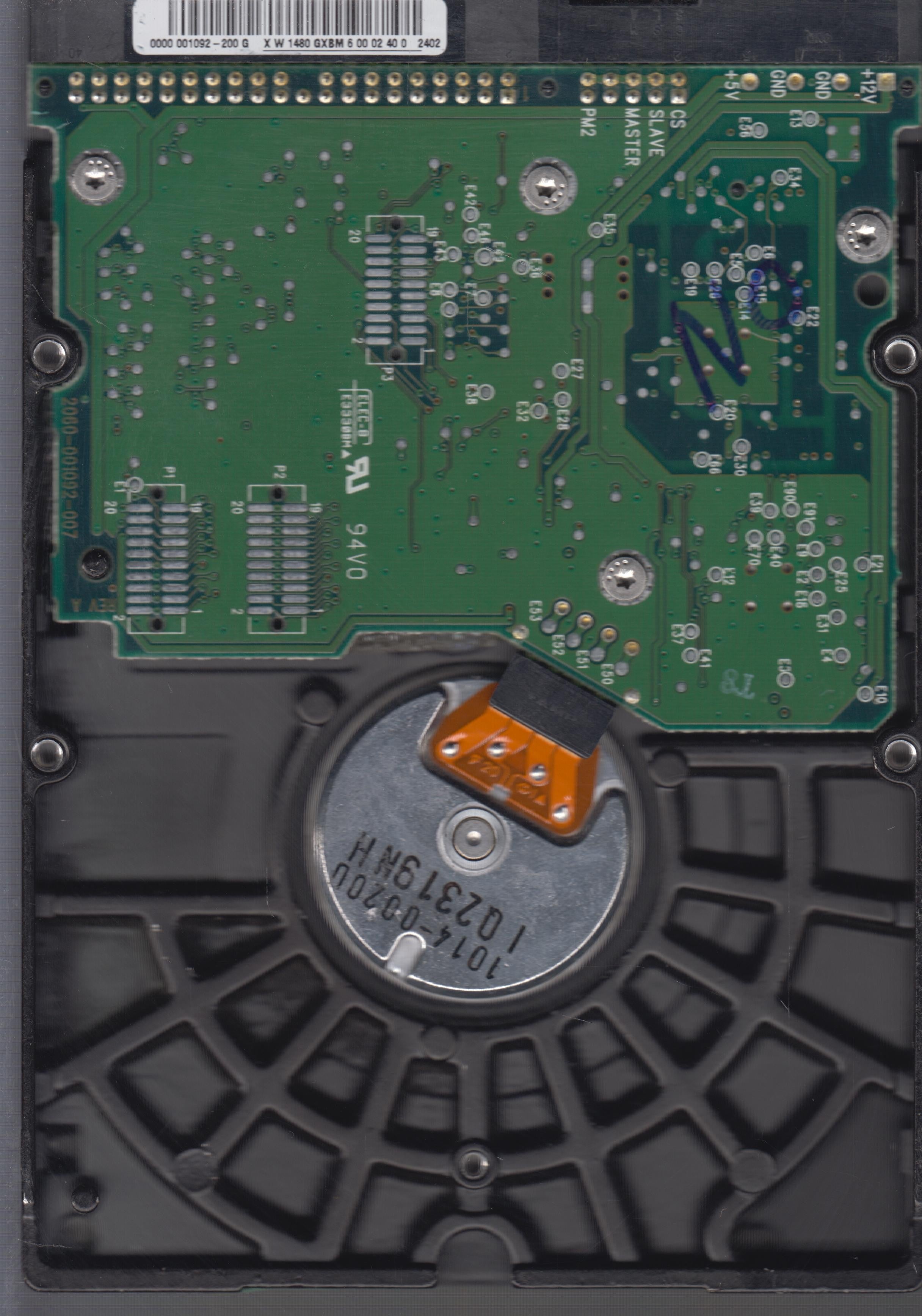 WD800BB-75CAA0 DCM HSFANA2CH 80GB 3.5