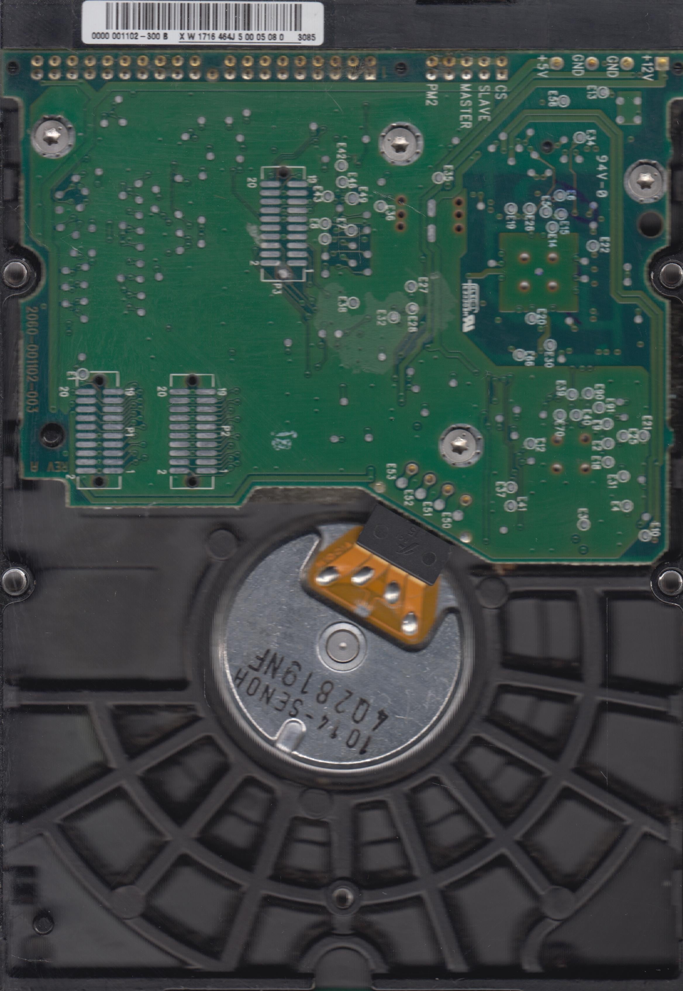 WD800JB-00CRA1 DCM HSEHNA2AH 80GB 3.5